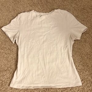 Classic White Skims Cotton Women's Top